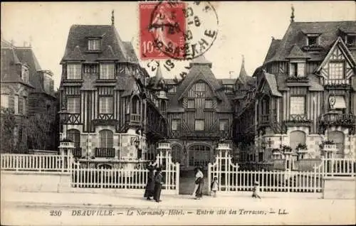 Ak Deauville Calvados, Le Normandy Hotel