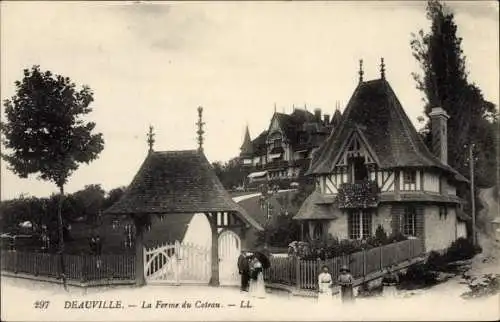 Ak Deauville Calvados, La Ferme du Coteau