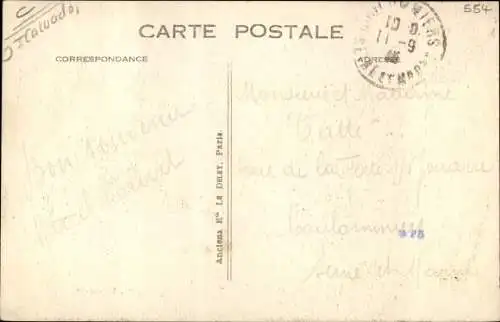 Ak Deauville Calvados, Rue de l'Ecluse