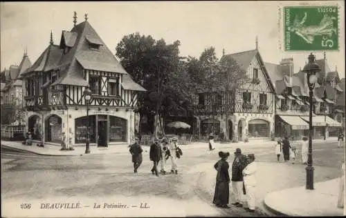 Ak Deauville Calvados, La Potiniere