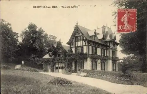 Ak Deauville sur Mer Calvados, Villa du Coteau