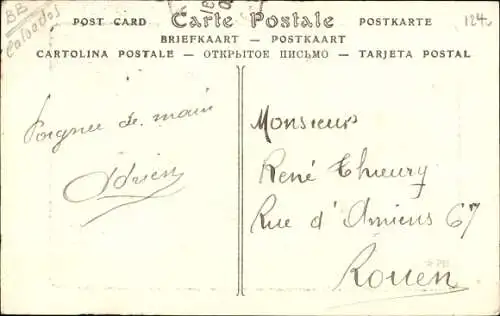 Ak Courseulles Calvados, le Château