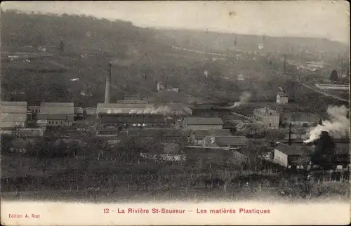 Ak La Riviere Saint Sauveur Calvados, les Matières Plastiques