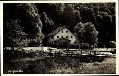 Ak Stempfermühle Gößweinstein in Oberfranken, Wohnhaus