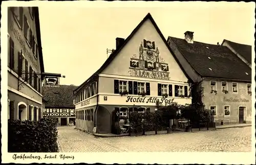 Ak Gräfenberg in der Fränkischen Schweiz, Hotel Alte Post