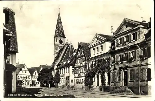 Ak Bad Windsheim in Mittelfranken, Marienkapelle