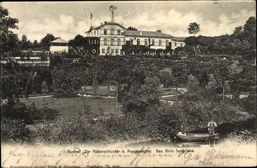 Ak Hamburg Wandsbek Poppenbüttel, Gasthof Zur Alsterschlucht