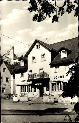 Ak Gößweinstein in Oberfranken, Gasthof Sonne