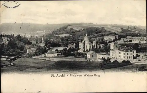 Ak St. Avold Lothringen Moselle, Blick vom Walmer Berg