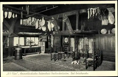 Ak Bad Zwischenahn in Niedersachsen, Bi't Füer, Ammerländisches Bauernhaus, Freilandmuseum