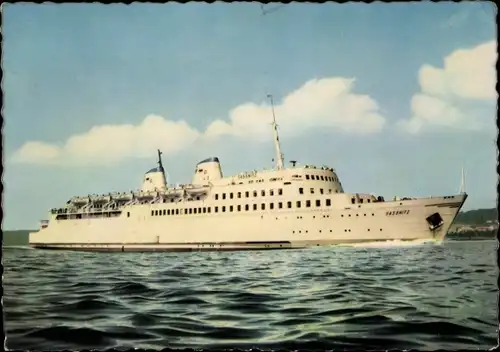 Ak MS Sassnitz, Eisenbahnfährschiff der Dt. Reichsbahn