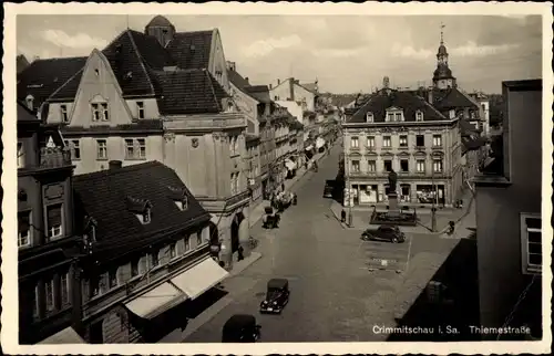 Ak Crimmitschau in Sachsen, Thiemestraße