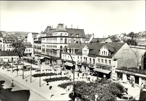 Ak Aue im Erzgebirge Sachsen, Marktplatz