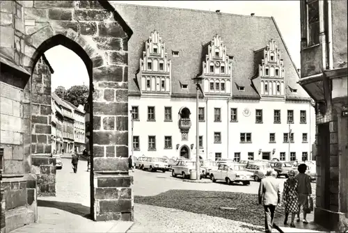 Ak Meißen Sachsen, Rathaus