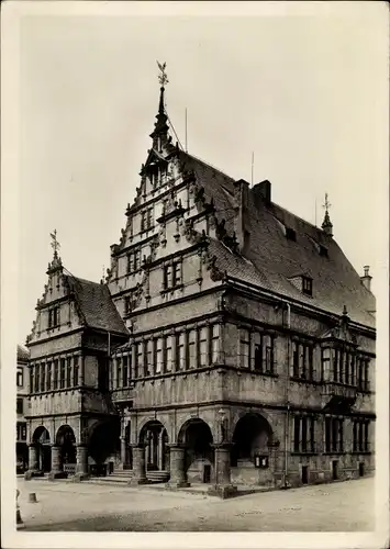 Ak Paderborn in Westfalen, Rathaus erbaut 1642