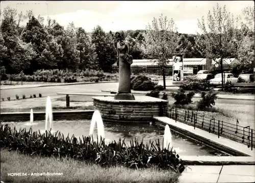 Ak Hofheim am Taunus Hessen, Ambett Brunnen