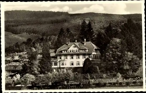 Ak Bad Herrenalb im Schwarzwald, Friedenshöhe, Blick auf das Haus