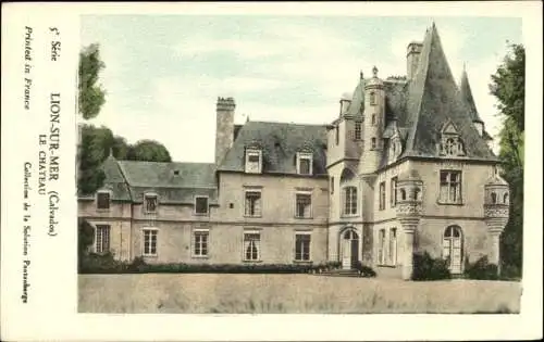 Ak Lion sur Mer Calvados, le Château