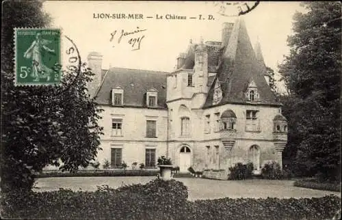 Ak Lion sur Mer Calvados, le Château