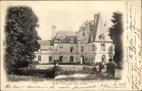 Ak Lion sur Mer Calvados, Château