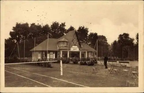 Ak Lion sur Mer Calvados, le Sporting Club, Tennisplatz