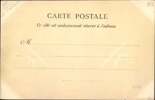 Ak Lion sur Mer Calvados, le Château, vue du Parc