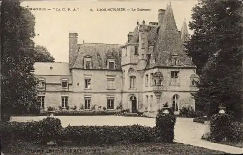 Ak Lion sur Mer Calvados, le Château