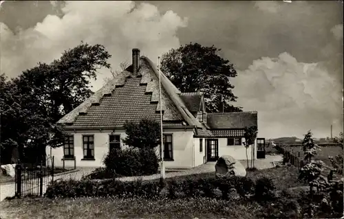 Ak Den Burg Texel Nordholland Niederlande, Jeugdherberg Panorama