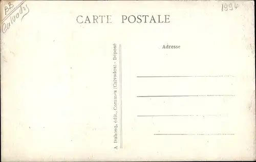 Ak Sommervieu Calvados, Séminaire, le Château et le Séminaire