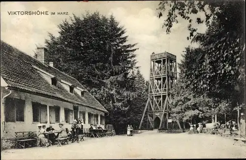 Ak Gernrode Quedlinburg im Harz, Viktorshöhe