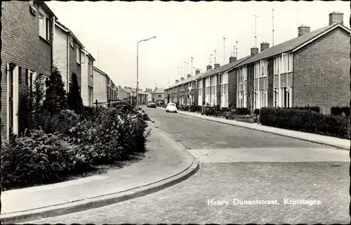 Ak Kruiningen Zeeland Niederlande, Henry Dunantstraat