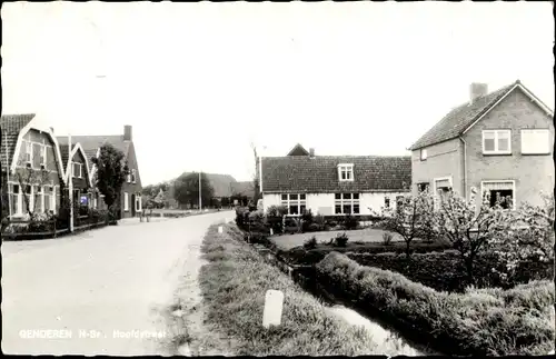 Ak Genderen Nordbrabant Niederlande, Hoofdstraat