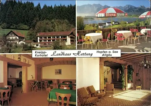 Ak Hopfen am See Füssen im Ostallgäu, Landhaus Hartung