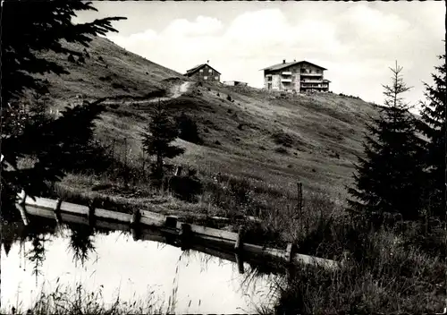 Ak Ofterschwang im Allgäu, Wiesenbaude auf der Kahlrückenalpe