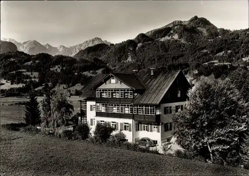 Ak Oberstdorf im Oberallgäu, Kneippkurheim Christl. Hospiz