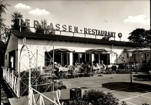 Ak Hattersheim am Main, Terrassen Restaurant
