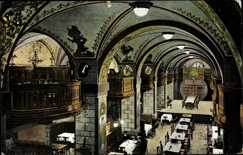 Ak Bern Stadt Schweiz, Großer Kornhauskeller