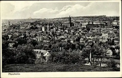 Ak Pforzheim im Schwarzwald,, Gesamtansicht