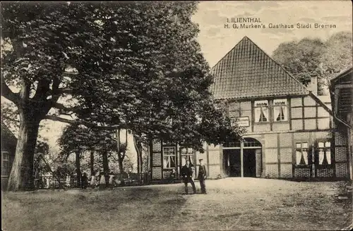 Ak Lilienthal Niedersachsen, Gasthaus Stadt Bremen