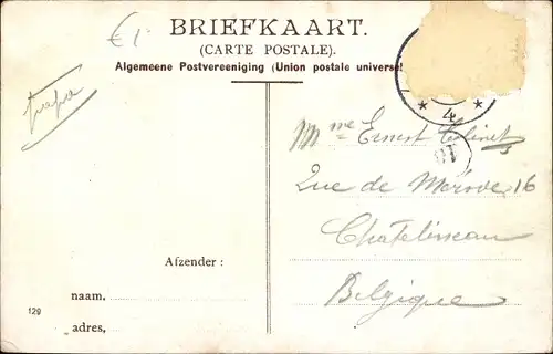 Ak Zeeland Niederlande, Frau in Tracht beim Kartoffelschälen, Holzschuhe