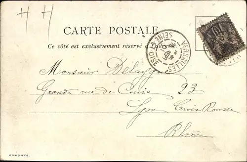 Litho Paris X., La Porte Saint Martin