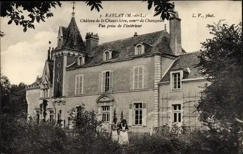 Ak Rablay Maine-et-Loire, Chateau de la Chauveliere