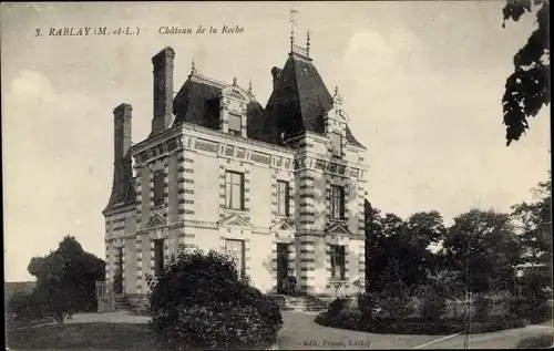 Ak Rablay Maine-et-Loire, Chateau de la Roche