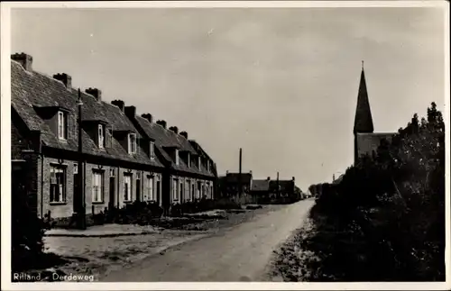 Ak Rilland Reimerswaal Zeeland Niederlande, Derdeweg