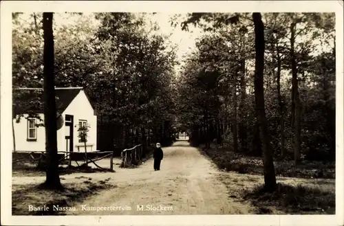 Ak Baarle Nassau Nordbrabant, Kampeerterrein M. Slockers