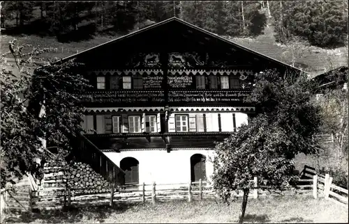 Ak Lenk Kt Bern, Simmentalerhaus