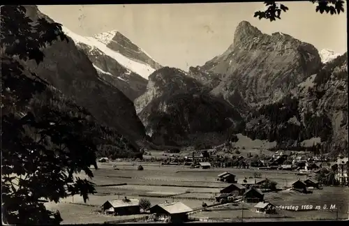 Ak Kandersteg Kanton Bern, Gesamtansicht