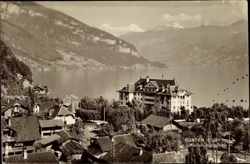 Ak Gunten Kanton Bern, Eiger, Mönch, Jungfrau