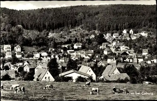 Ak Mönchröden Rödental in Oberfranken, Teilansicht