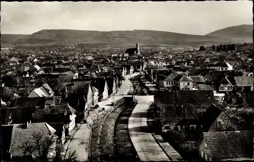 Ak Malsch in Baden, Gesamtansicht